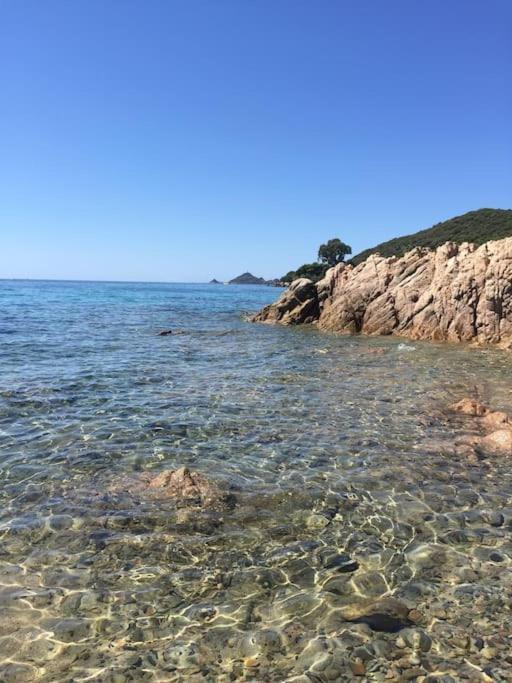 F2 Vue Mer Dans Residence Avec Piscine Ajaccio  Buitenkant foto
