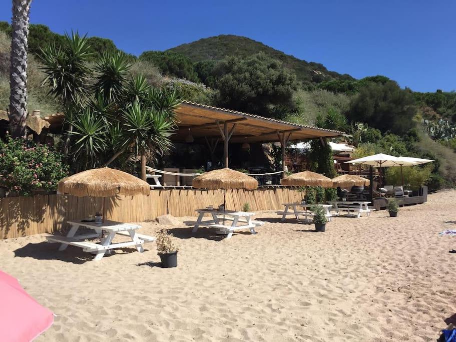 F2 Vue Mer Dans Residence Avec Piscine Ajaccio  Buitenkant foto